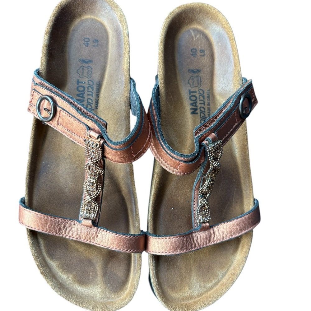 Brown Open-Toe Sandals